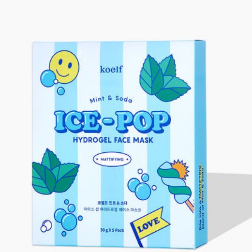 KOELF Mint & Soda Ice-Pop Hydrogel Face Mask